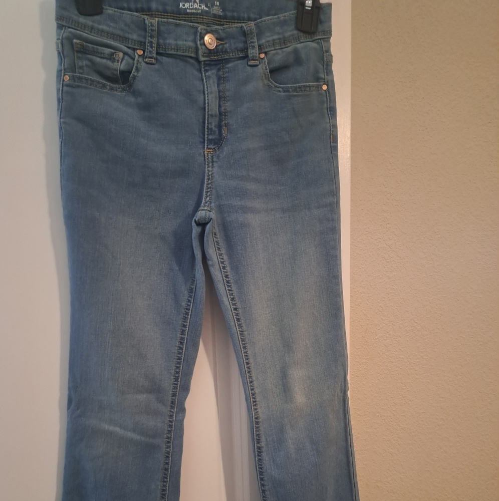 Blue Bootcut Jeans Size 14